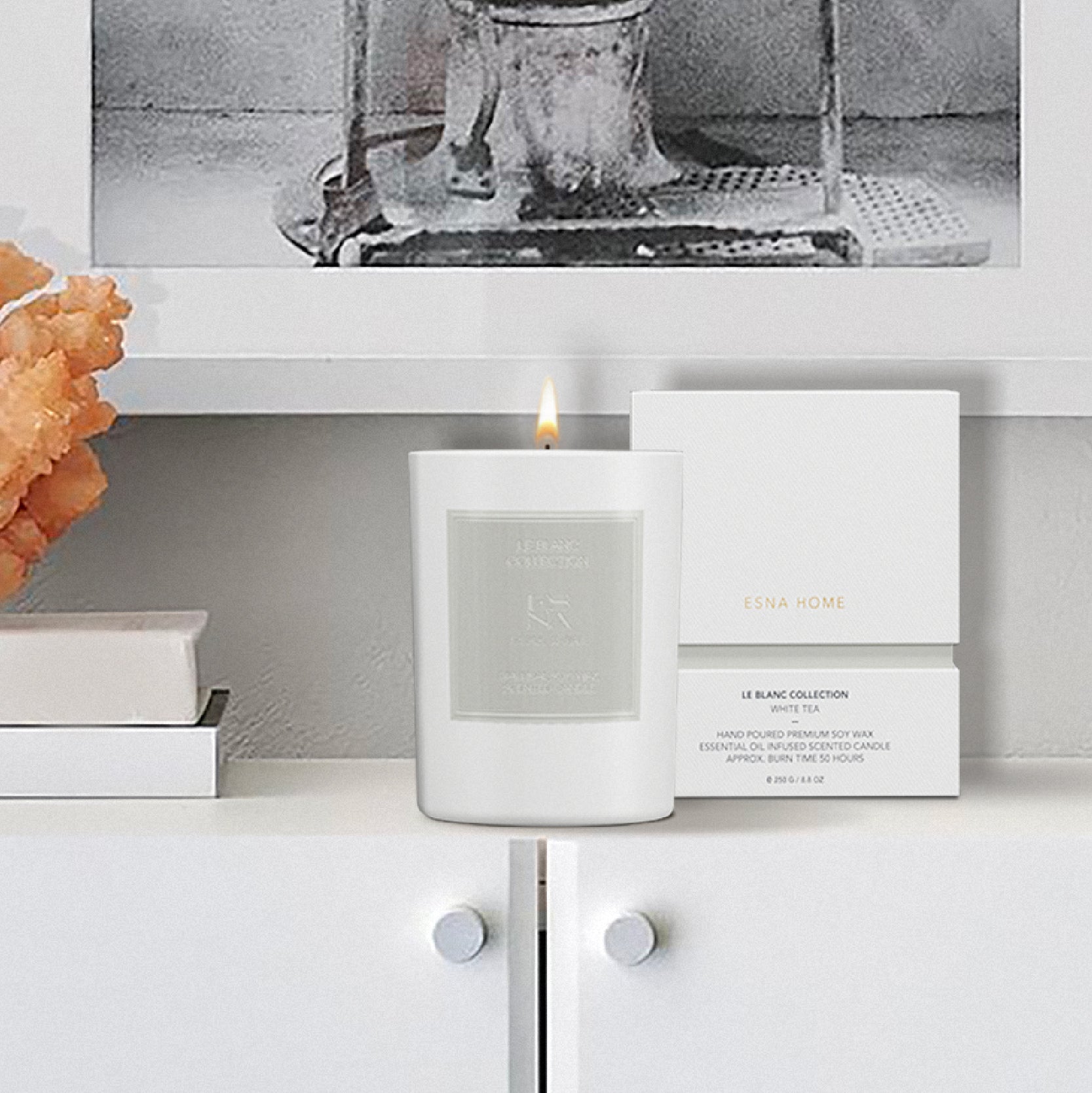 White Tea Scented Candle | Le Blanc Collection