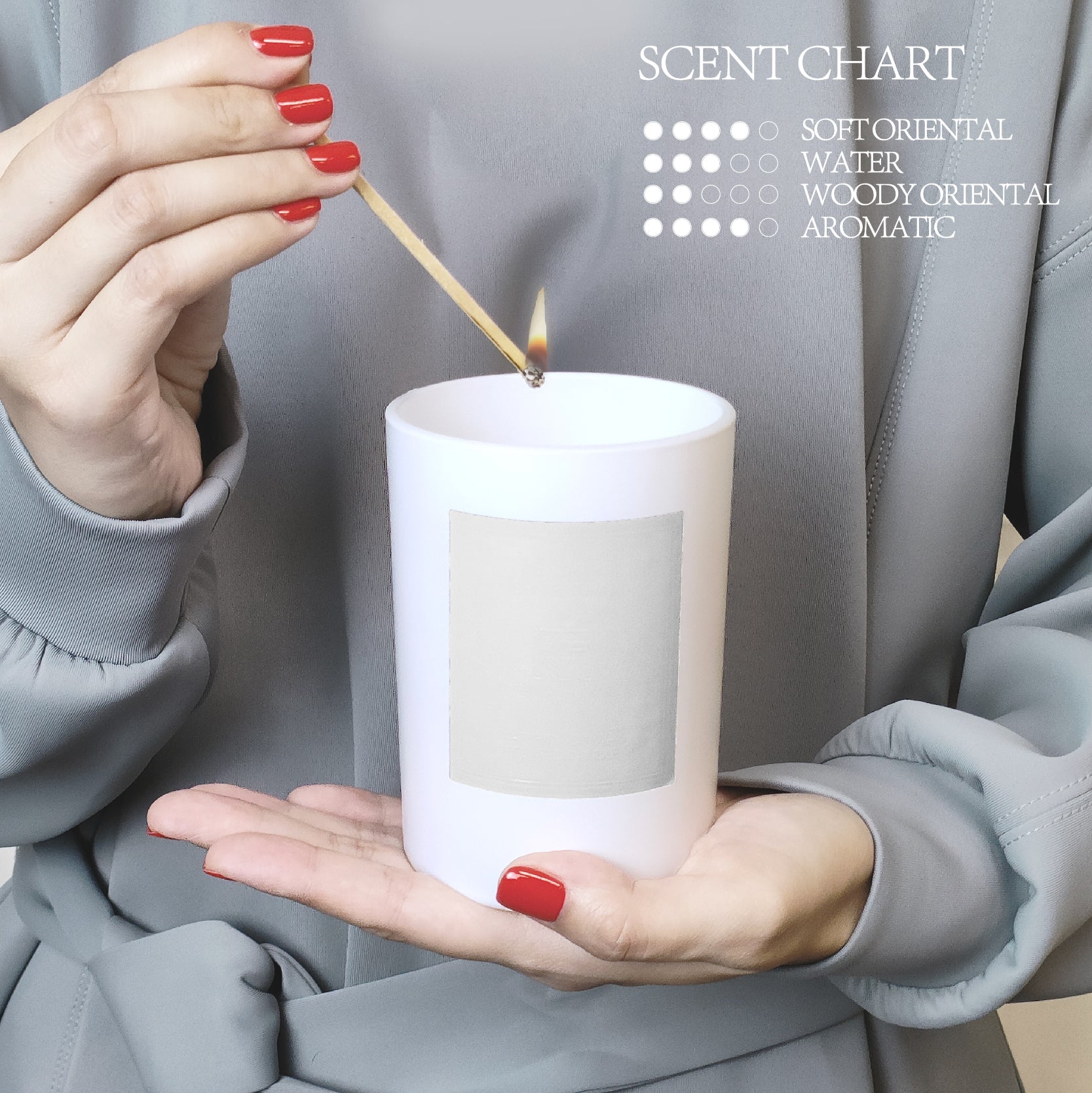 White Tea Scented Candle | Le Blanc Collection