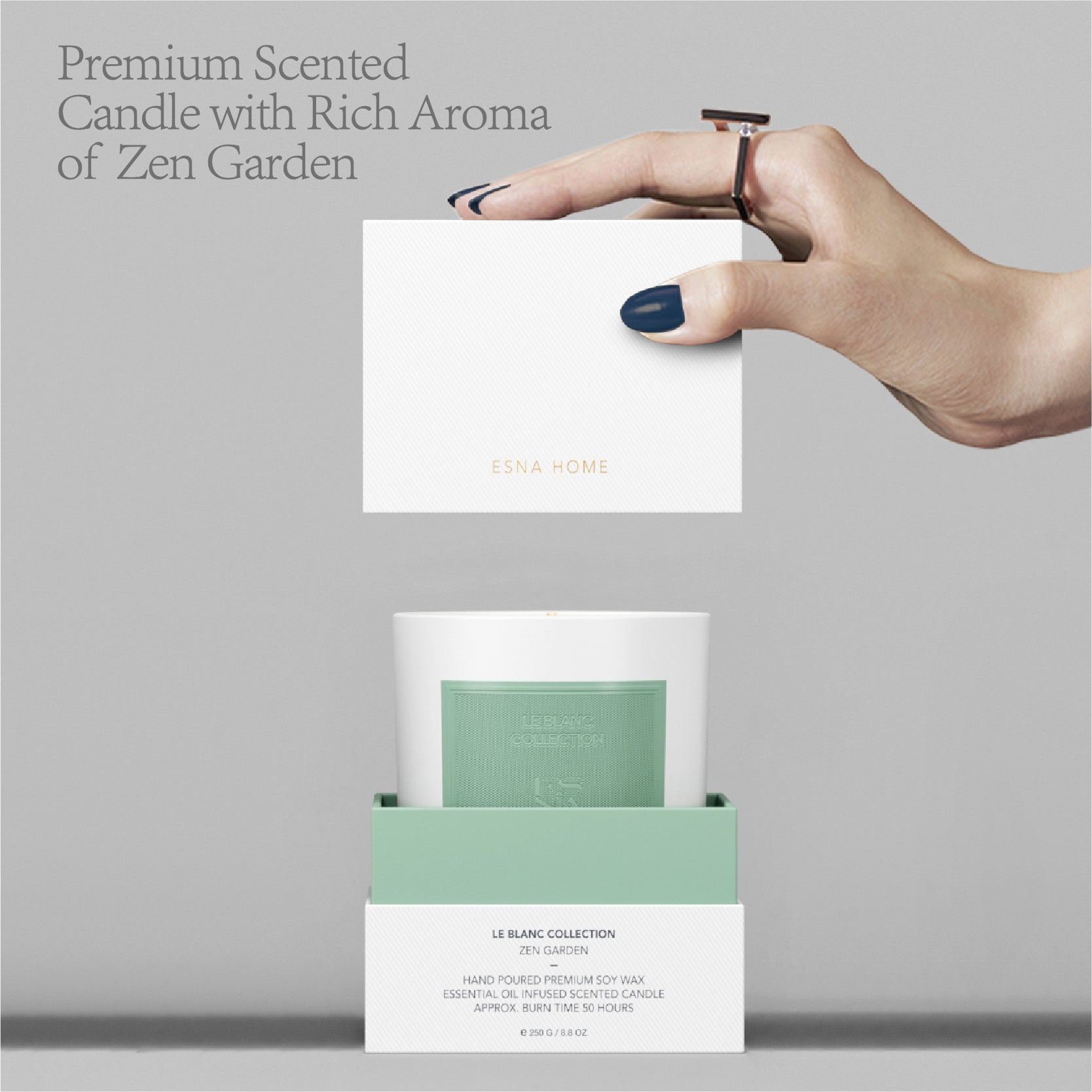 Zen Garden Scented Candle | Le Blanc Collection