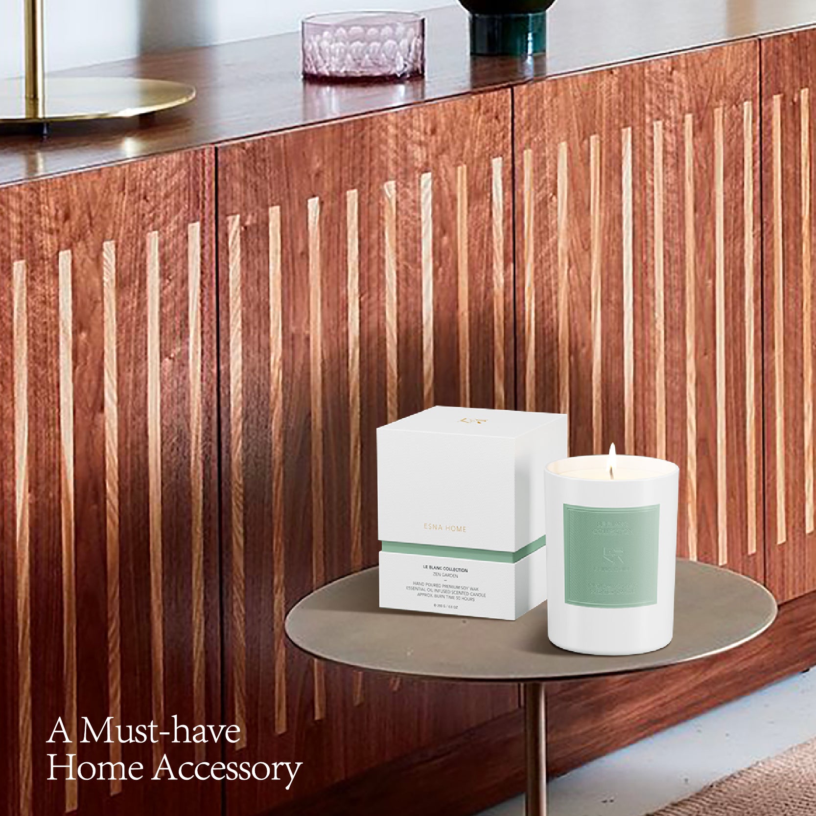 Zen Garden Scented Candle | Le Blanc Collection
