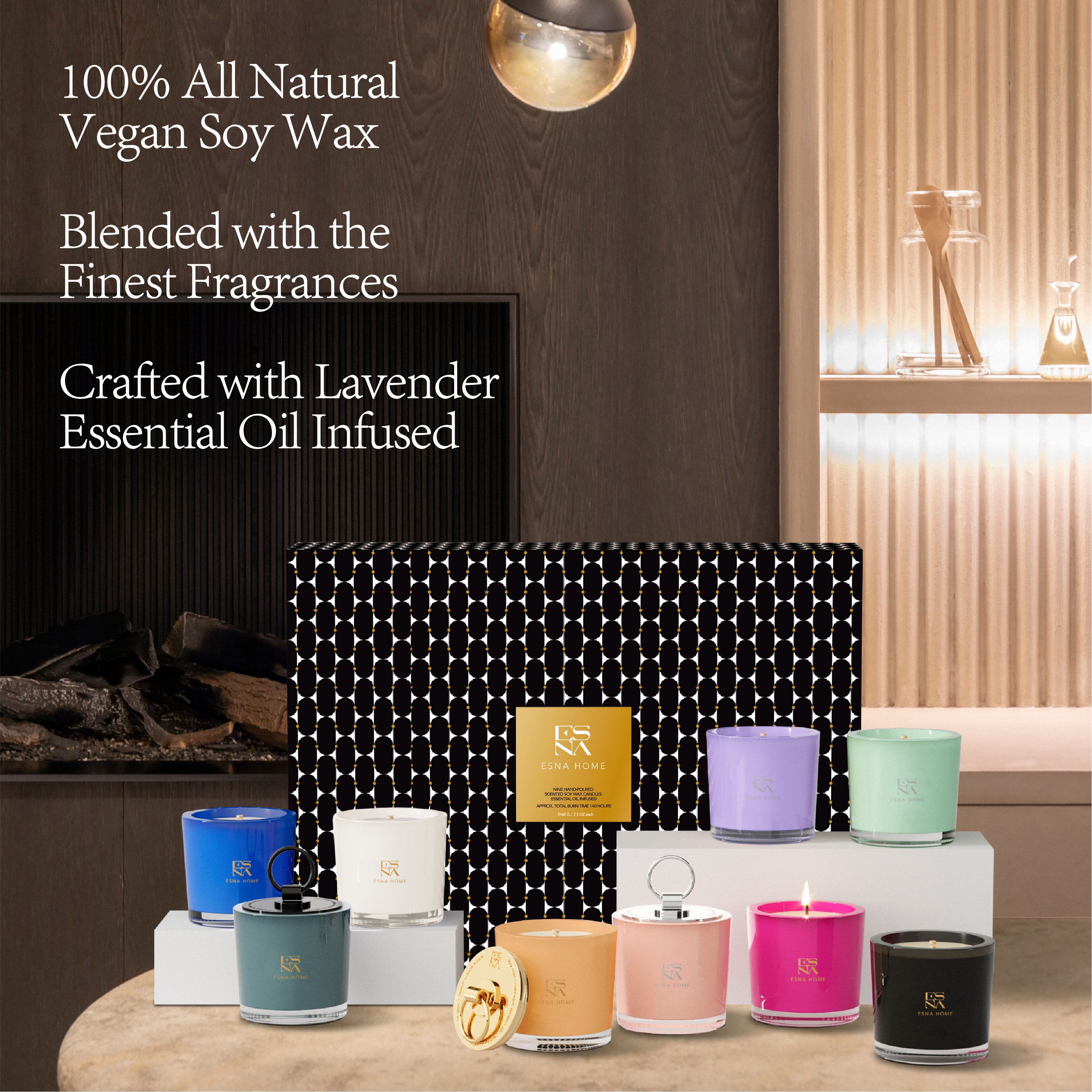 Signature 9 Scented Votive Candles - Mega Gift Set