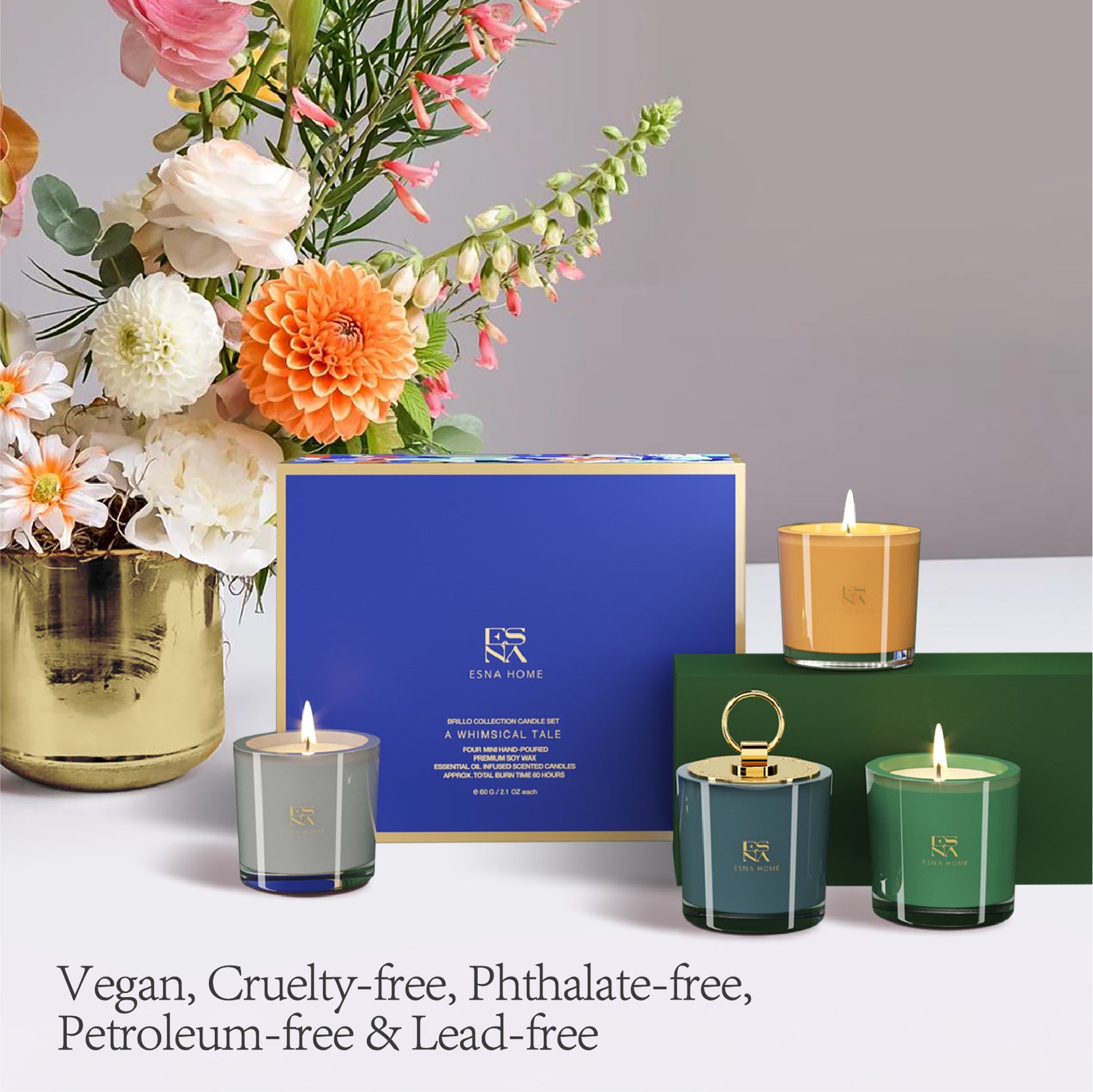 Signature 4 Scented Votive Candles - Whimsical Tale