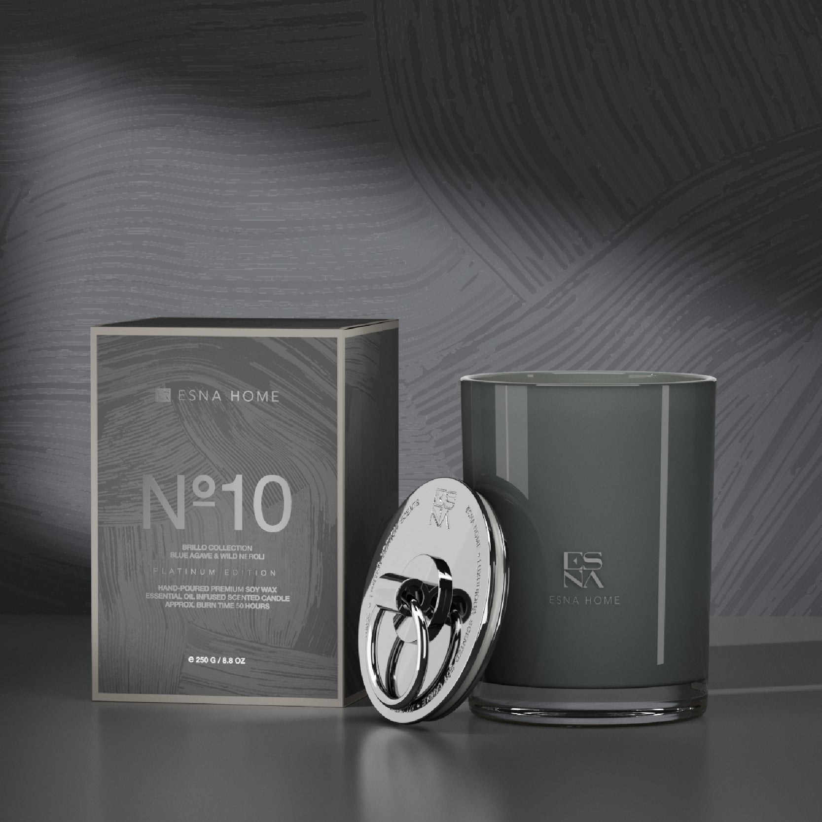 Blue Agave & Wild Neroli Scented Candle | Brillo Collection