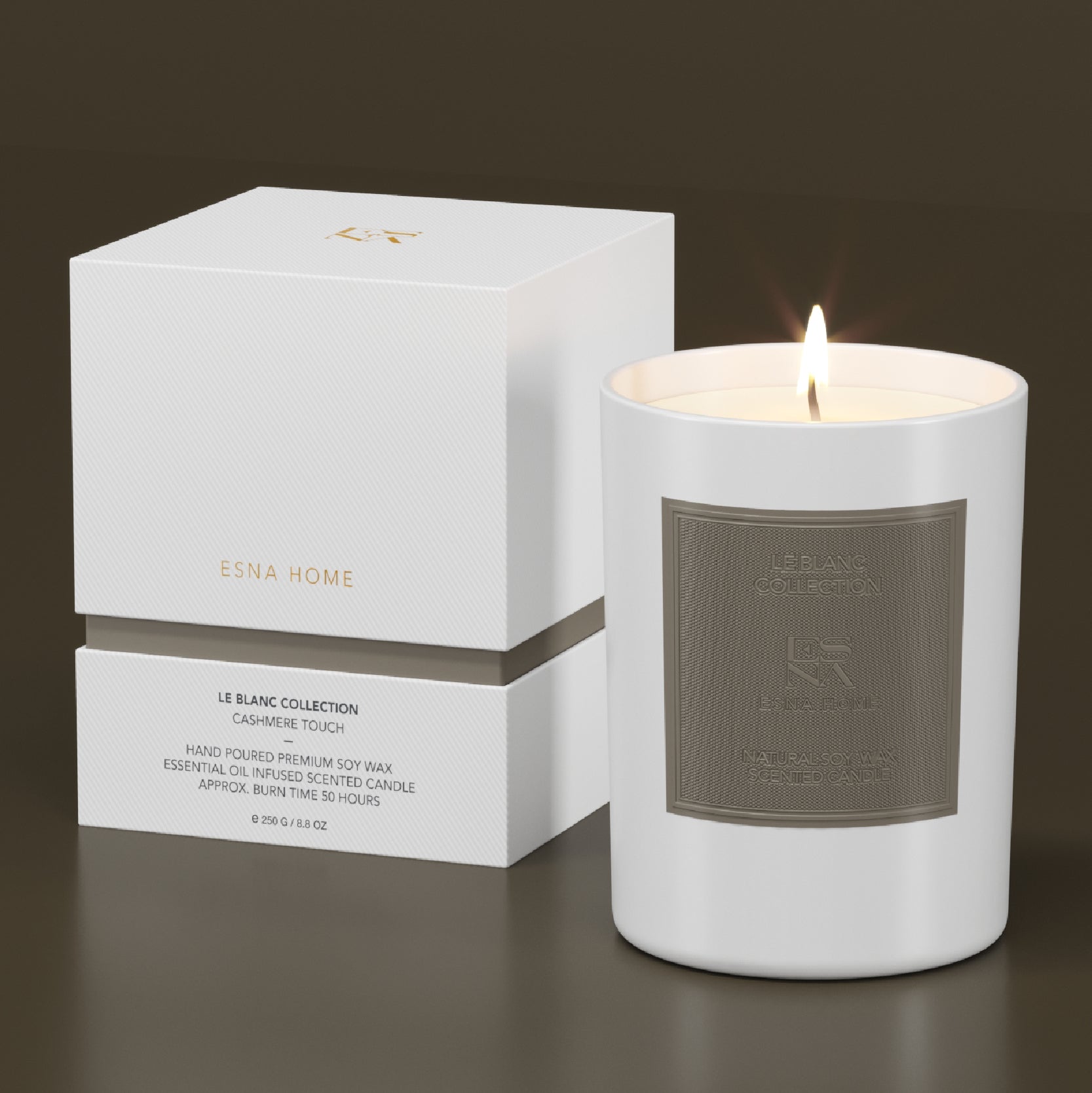 Cashmere Touch Scented Candle | Le Blanc Collection