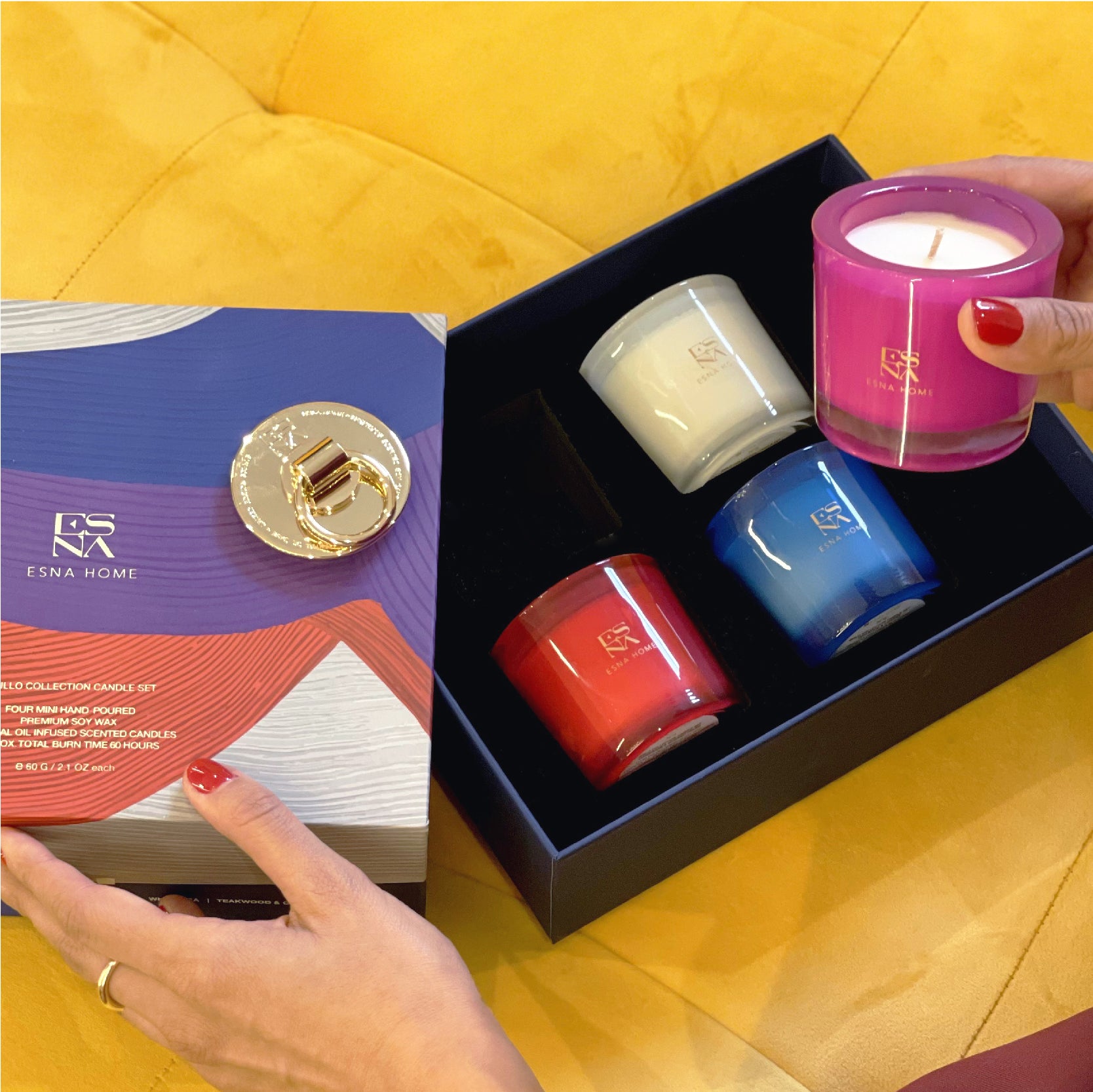 Signature 4 Scented Votives Candle Gift Set