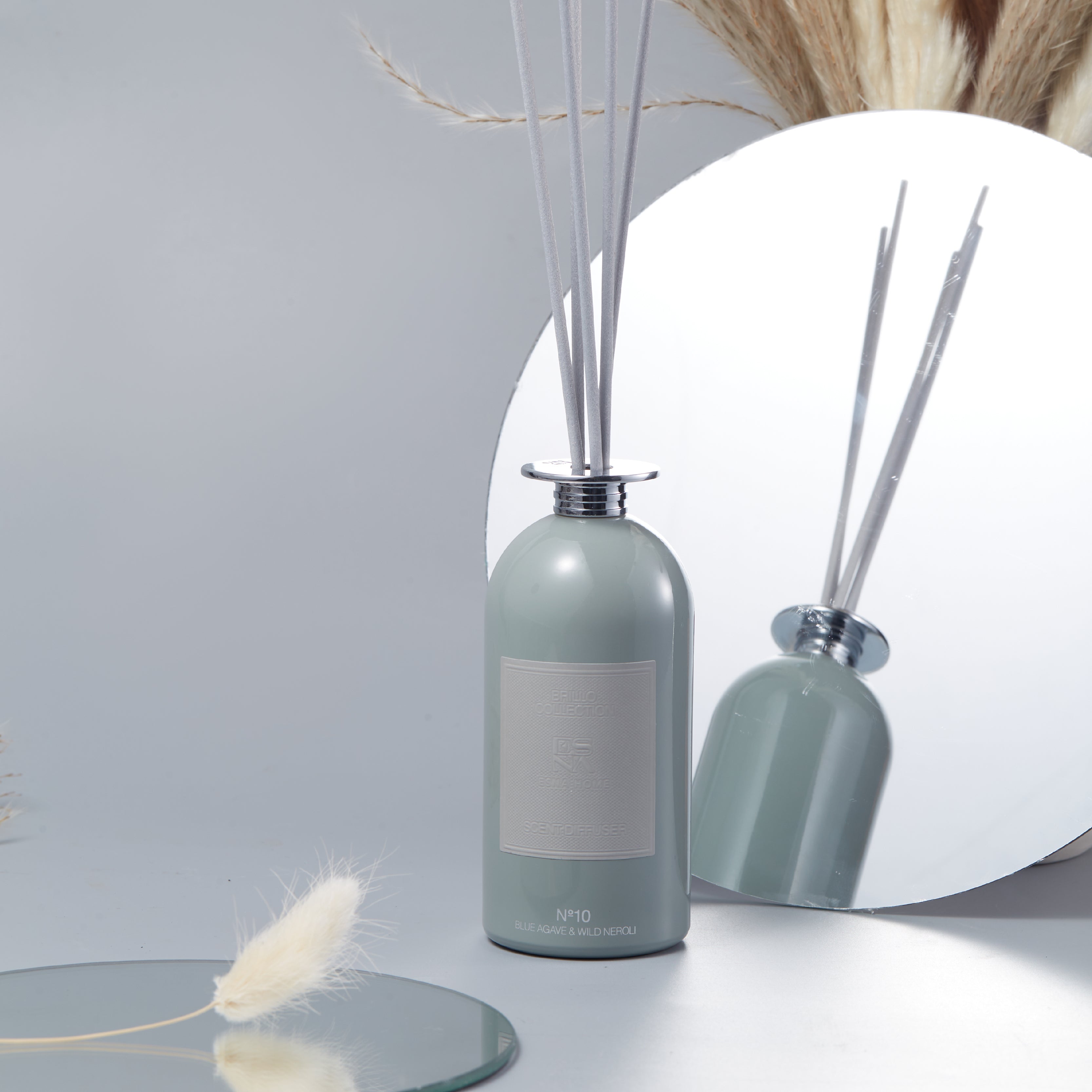 Premium Reed Diffuser Set Blue Agave & Wild Neroli | 3.5 Fl Oz 100ml Scented Oil Reed Diffuser