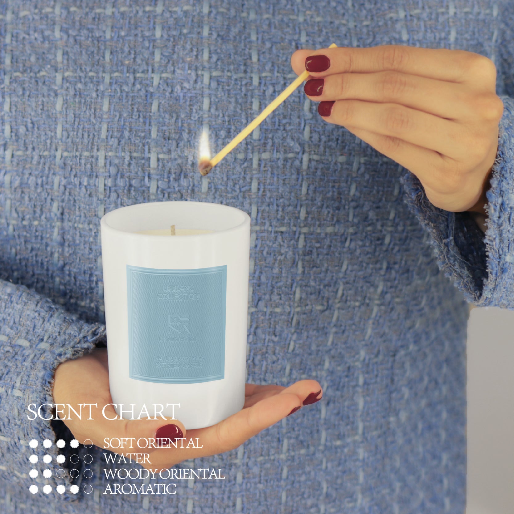 Mount Fuji Scented Candle  |  Le Blanc Collection