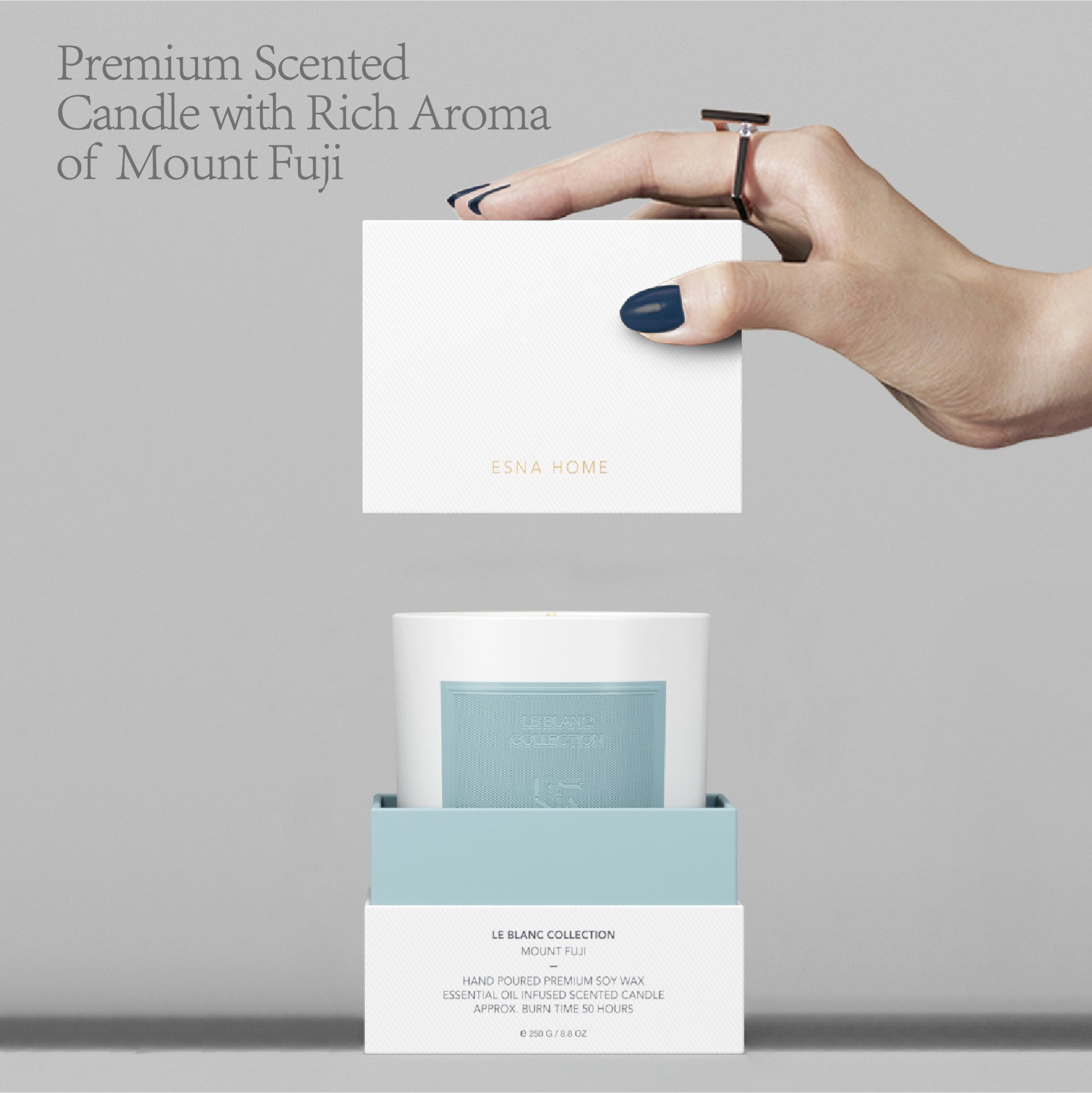 Mount Fuji Scented Candle  |  Le Blanc Collection