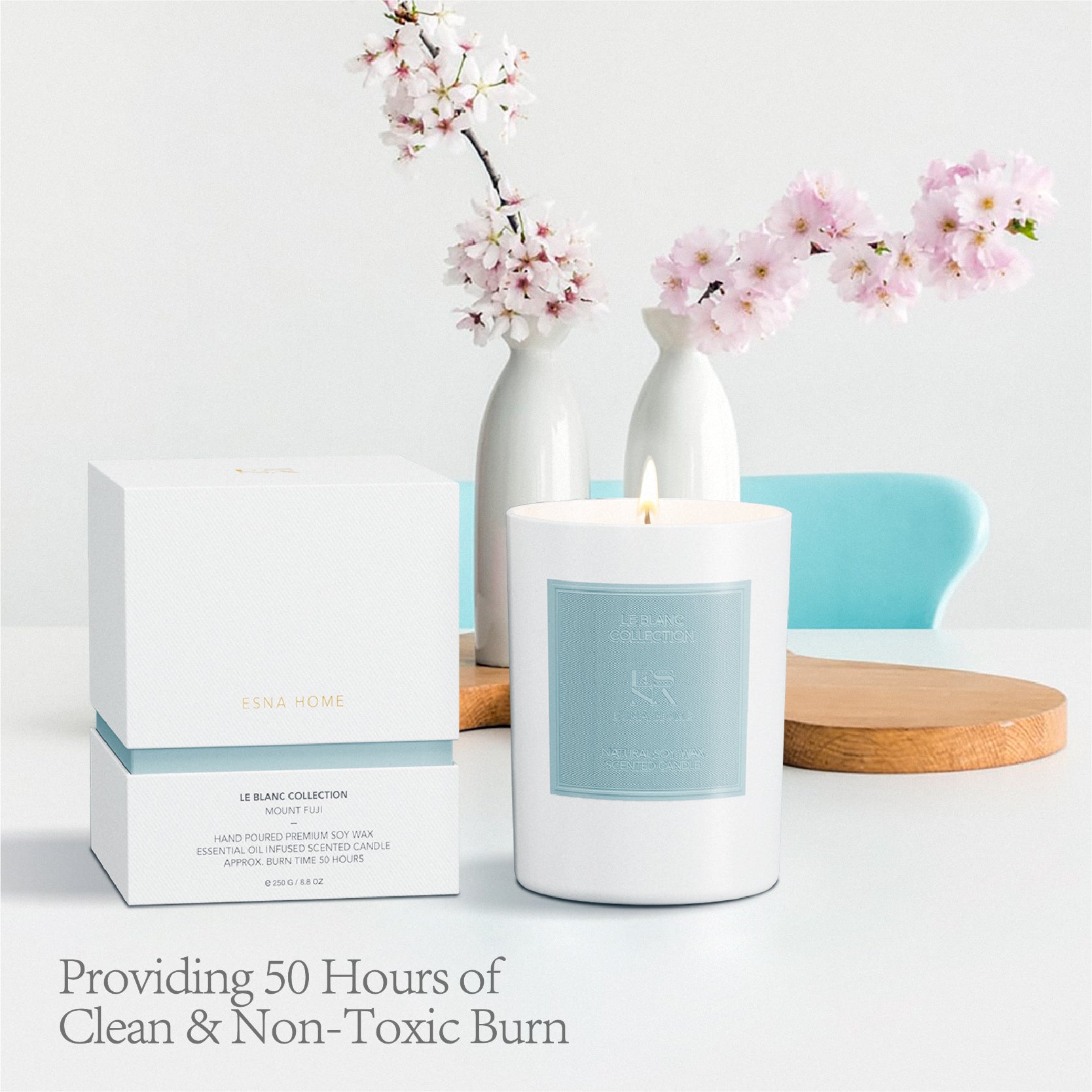 Mount Fuji Scented Candle  |  Le Blanc Collection