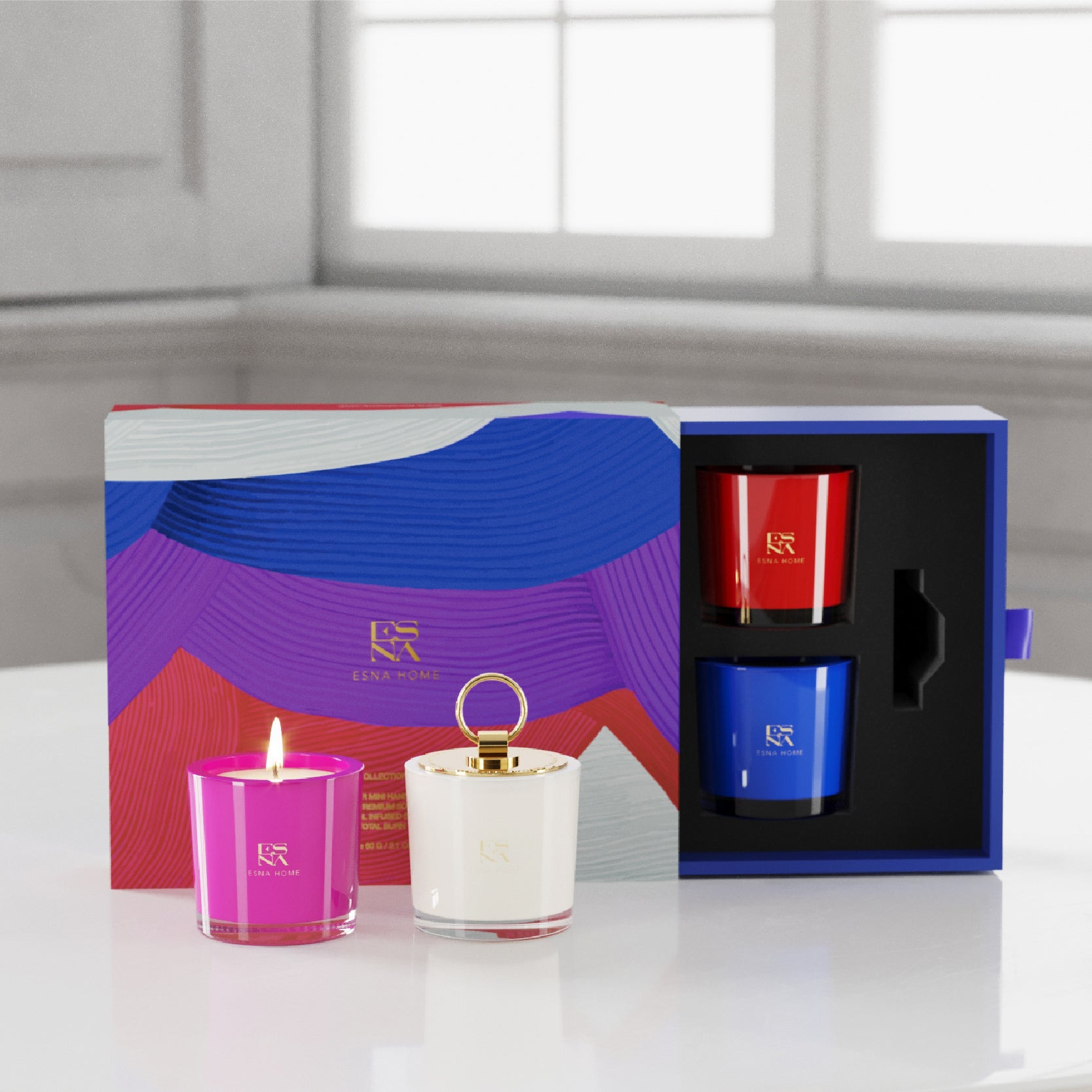 Signature 4 Scented Votives Candle Gift Set
