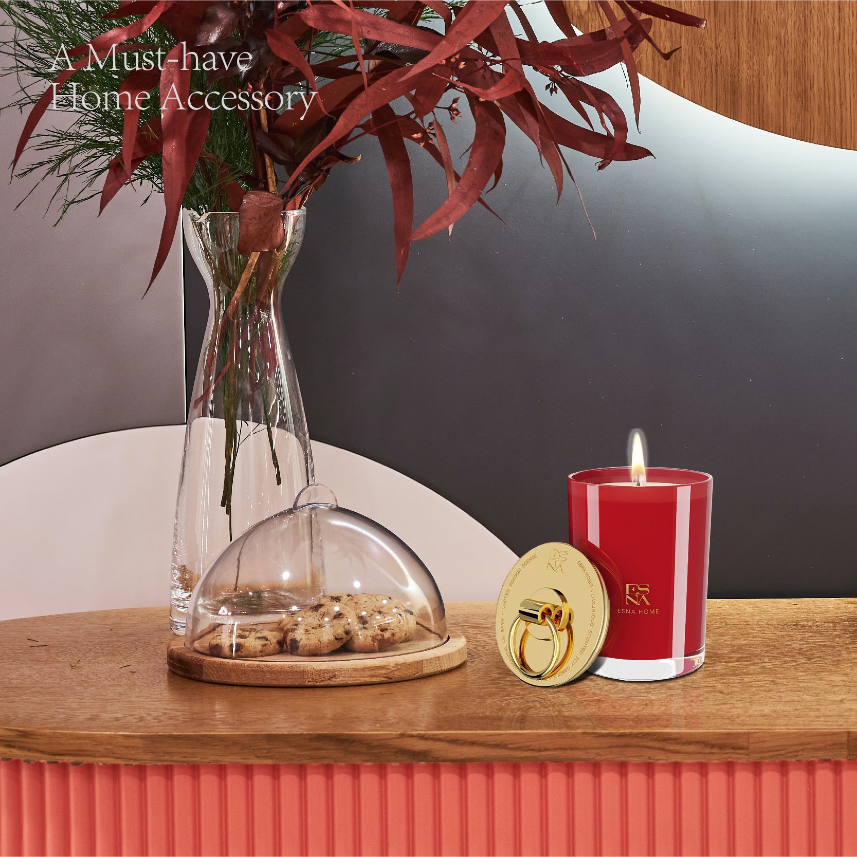 Champagne & whipped Cream Scented Candle  |  Brillo Collection