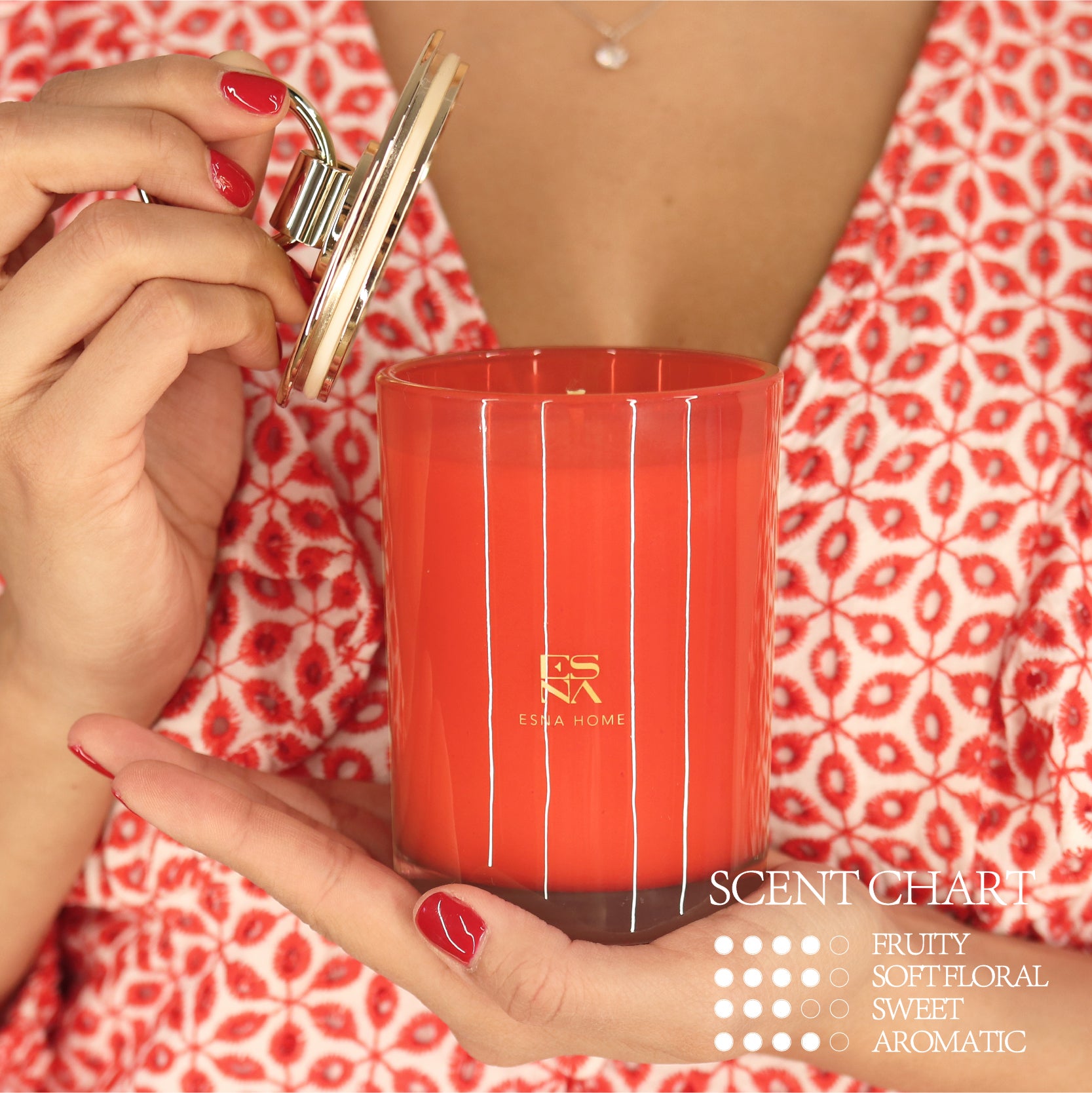Mango Mimosa Scented Candle  |  Brillo Collection