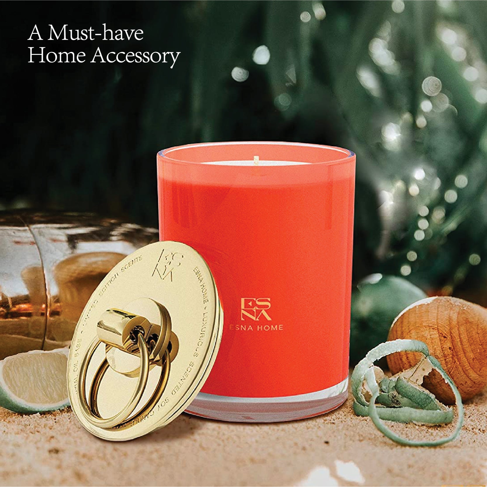 Mango Mimosa Scented Candle  |  Brillo Collection