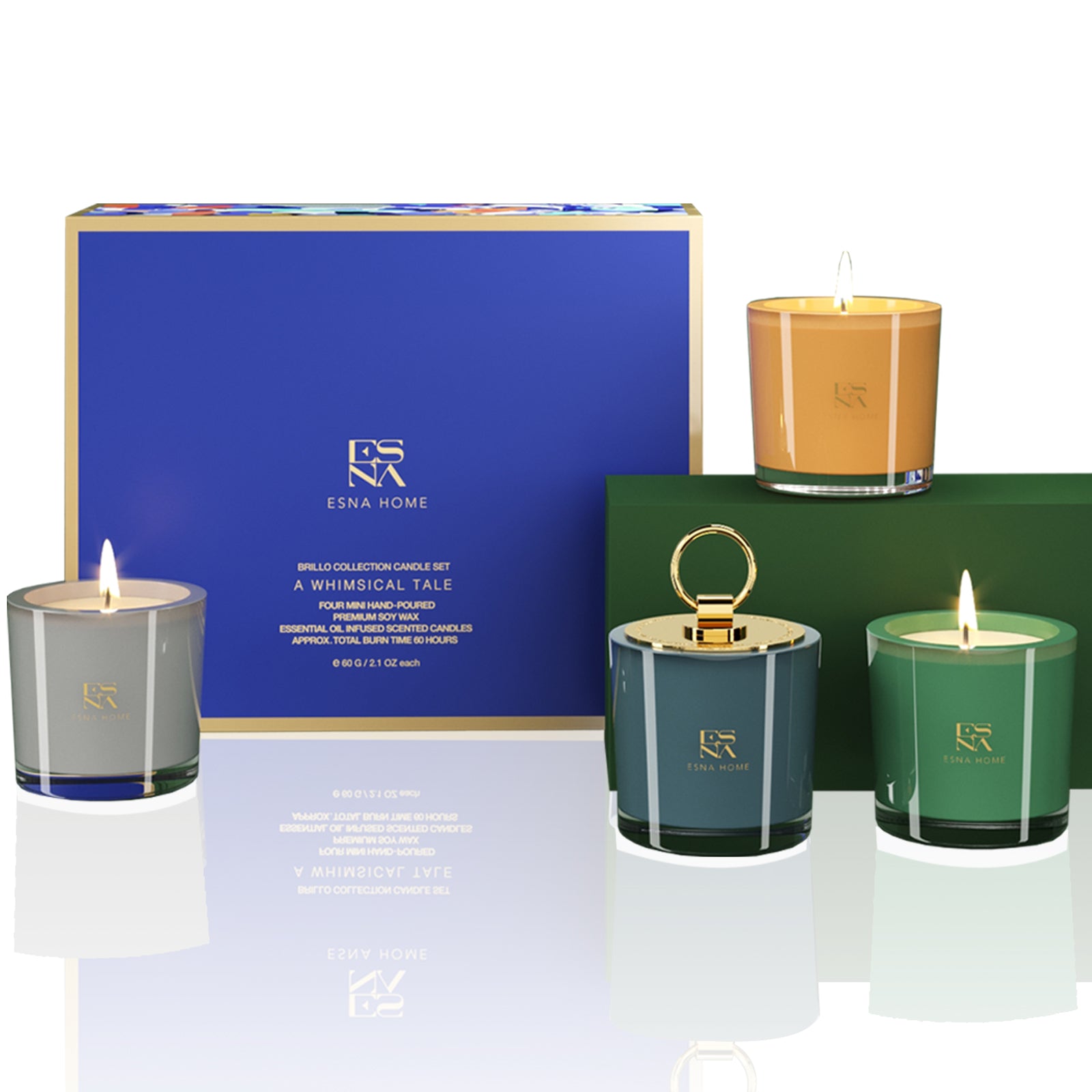 Signature 4 Scented Votive Candles - Whimsical Tale